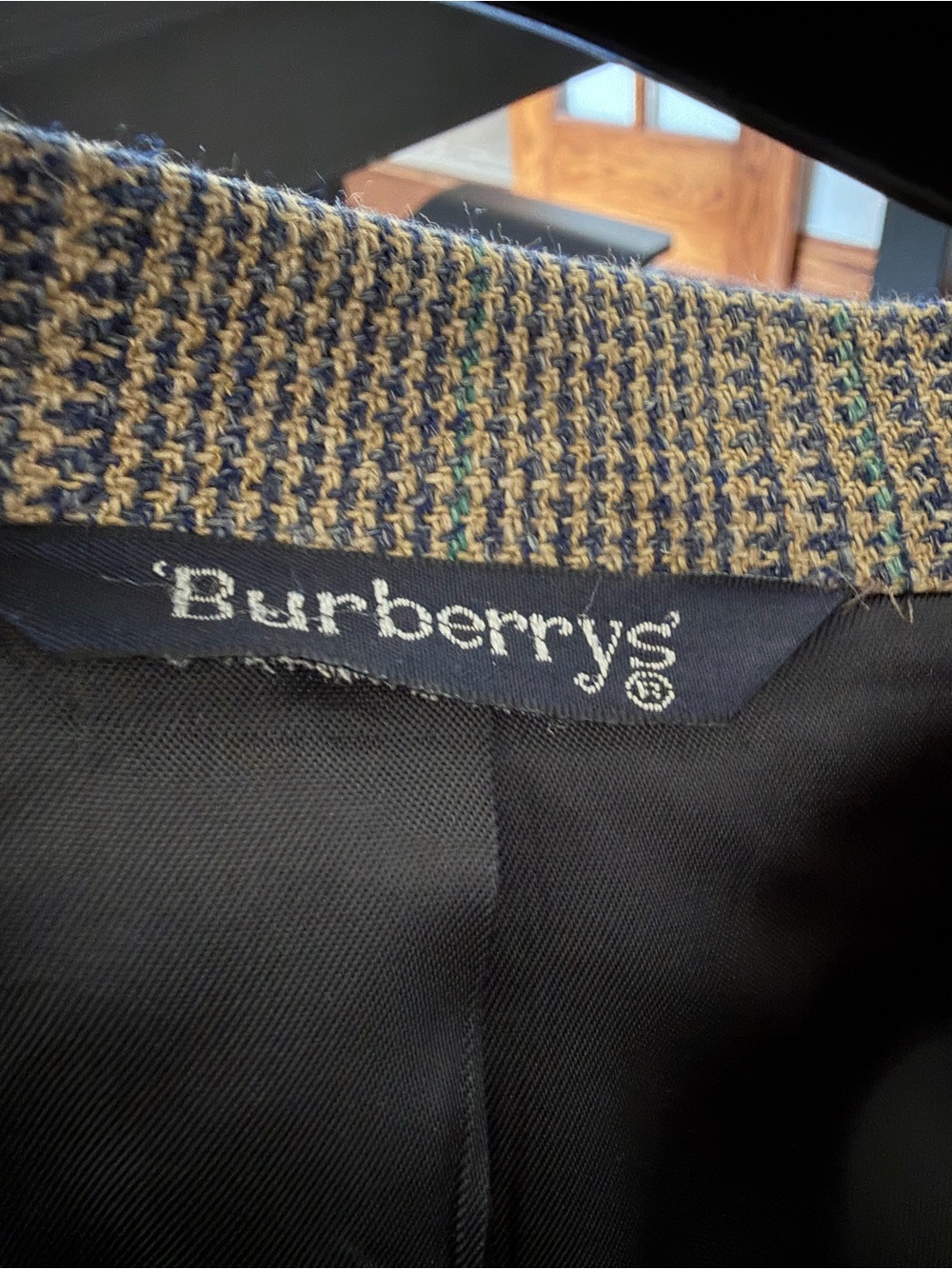 Vintage Burberrys Wool Sport Glen Plaid- Phillips Men’s Store Made in USA